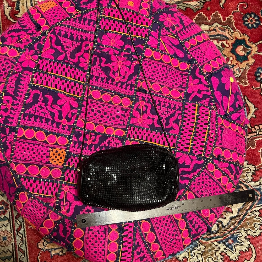 Vintage black cocktail bag